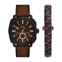 Fossil Machine Chronograph Watch and Bracelet Set FS6102SET